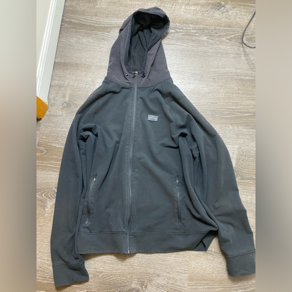 Abercrombie and fitch large black hoodie
